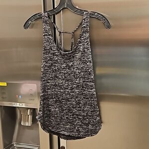 💕ON THE ROAD by YFB💕 Tank Top ~ Marled Black NWOT